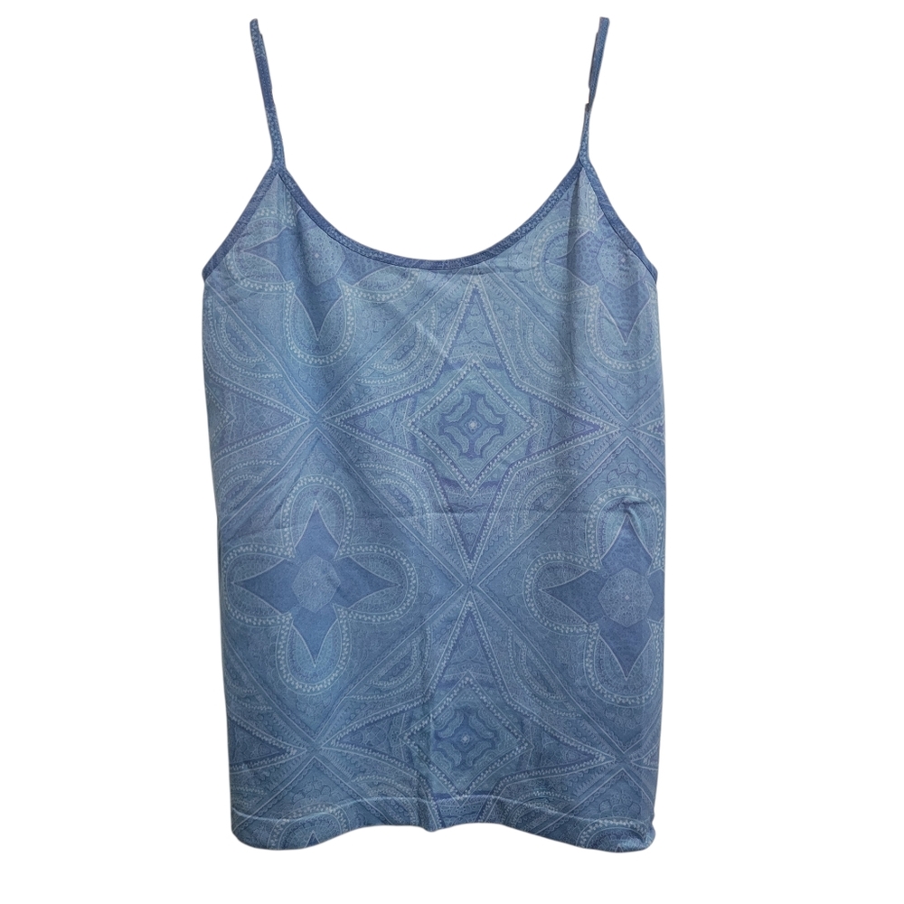 American Age Light Blue Geometric Camisole